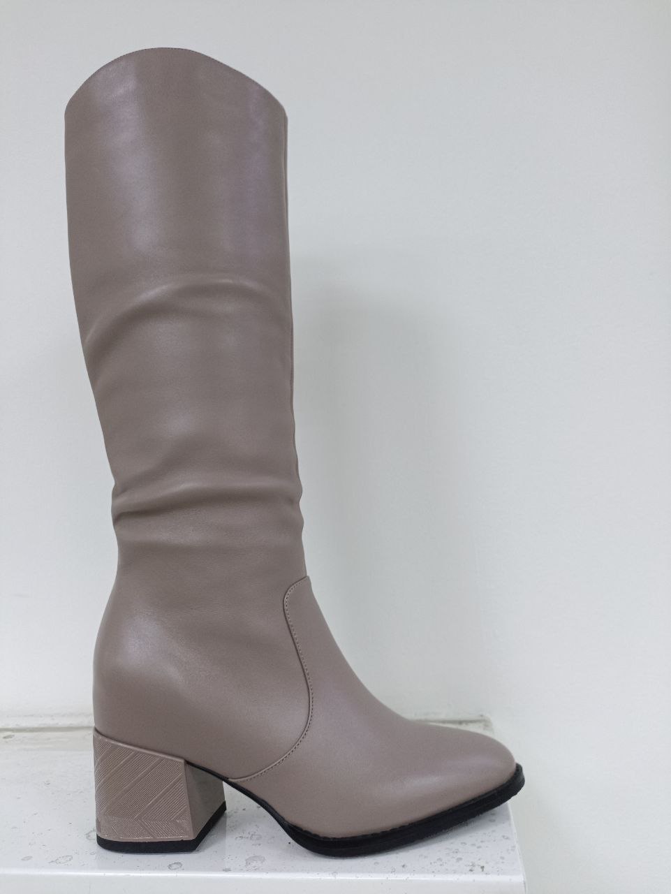 Сапоги демисезонные нат.кожа 361-795NK Popular Fashion