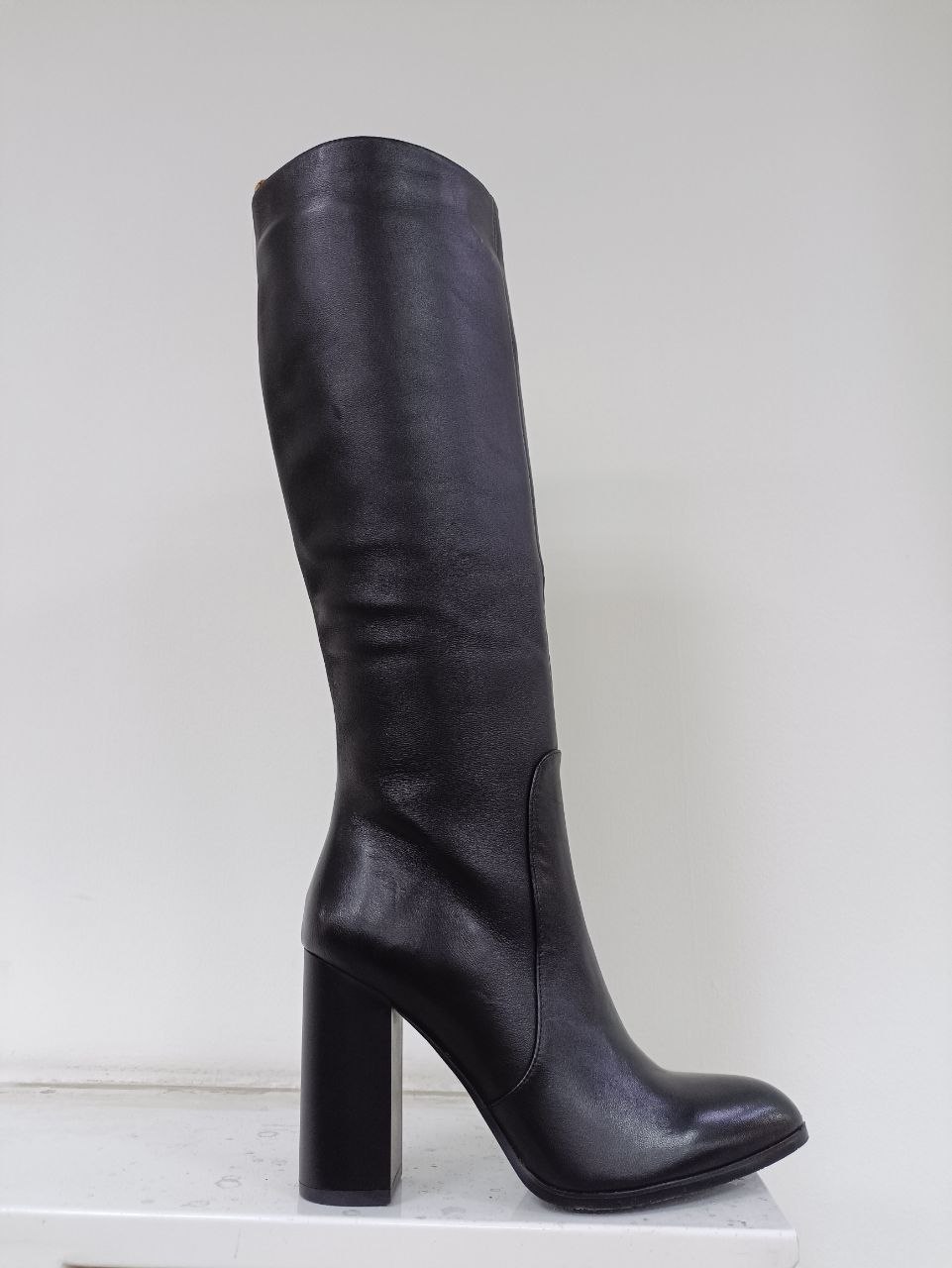 Сапоги демисезонные нат.кожа 50B-84A Popular Fashion