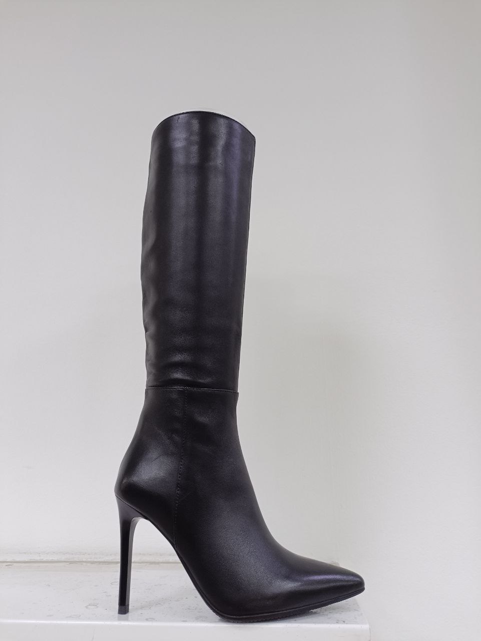 Сапоги демисезонные нат.кожа SB2013B-508A Popular Fashion