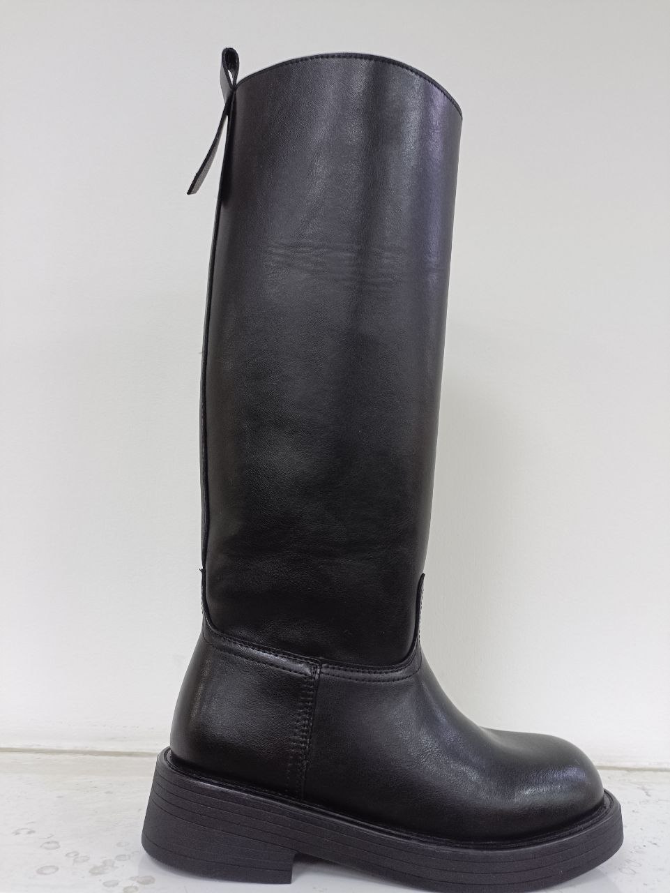 Сапоги зима нат.кожа натуральный мех B565 N/M