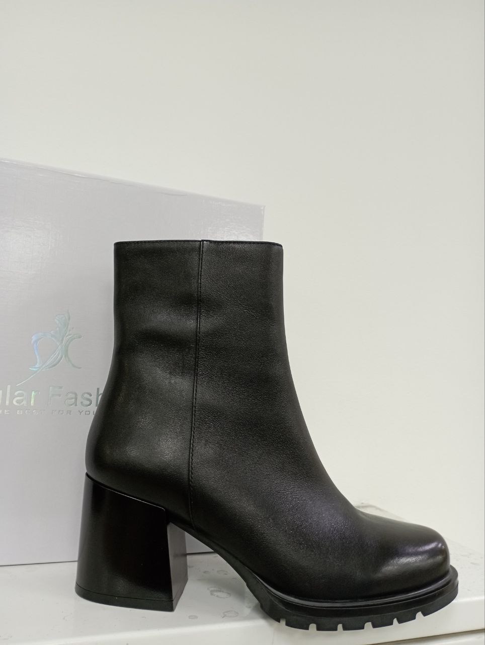 Сапоги зима натуральный мех 79W-200A Popular Fashion